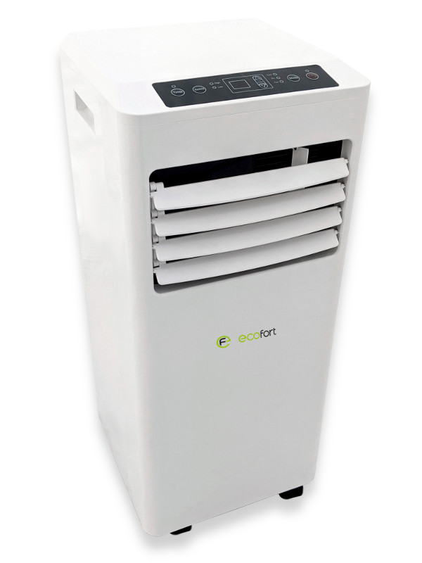 ecoQ CoolAir 8 bietet drei Funktionen (Luftentfeuchtung, Ventilator, Kühlung) bei einfacher Bedienung